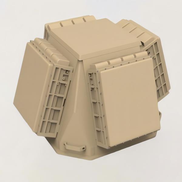 8km all-solid-state 360° Continuous Coverage Low-altitude Surveillance Radar ≥24 simultaneous tracks