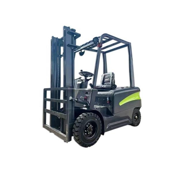 1.8ton 2500 Kg 24v100ah Tyre 2.5 T Dc Motor 3t Narrow Freight Trucks 2t Capacity Wheel Electric Forklift 4 Wheels Lithiu