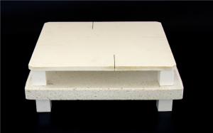 High Load Mullite Refractory Plate , Refractory Kiln Shelves For Ceramic