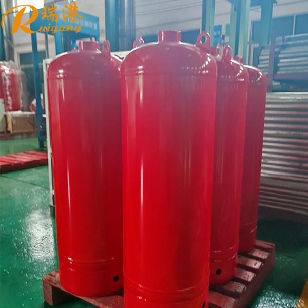 1388 mm FM 200 cilindro vermelho 150L Capacidade de válvula manual ou elétrica Tipo 4.2MPa