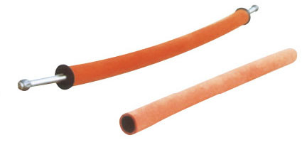 Резина кремния и кожаный выбивая ролик/промышленные резиновые ролики