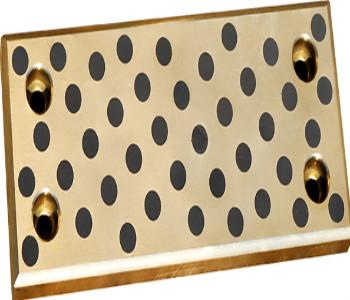 100*75*10 Yellow Brass Wear Plate Wear Resistance Hydraulic Turbines Use
