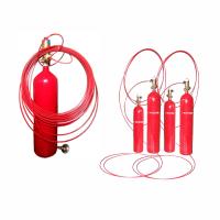 Sistema de tubo de detecção de incêndio vermelho resposta rápida fácil de instalar