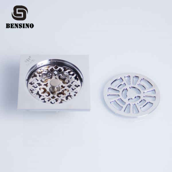 Square 100x100mm 5mm Kitchen Floor Drain Strainer