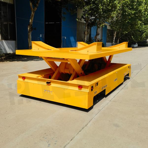 12 Tons Scissor Lift Omni-Wheel Transfer Cart