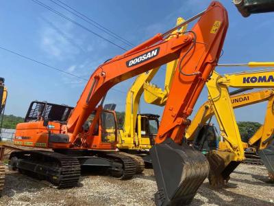 Máquina escavadora hidráulica Machinery Used Doosan da esteira rolante DX300