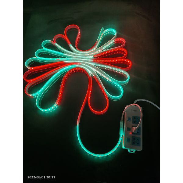 Addressable прокладка AC 110V/220V высоковольтная с лентой изменения цвета 5050 60leds RGB