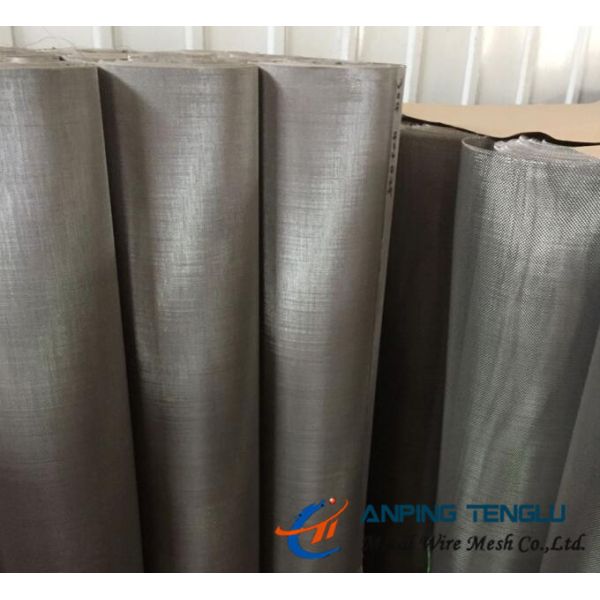 AISI304/DIN1.4301 Plain Weave Wire Mesh, 42mesh, 465 Opening Microns