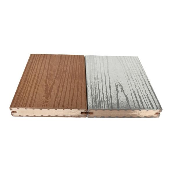 Advanced Engineering Outdoor PVC Garden Flooring Extruded Timber Elastic Composite Decking