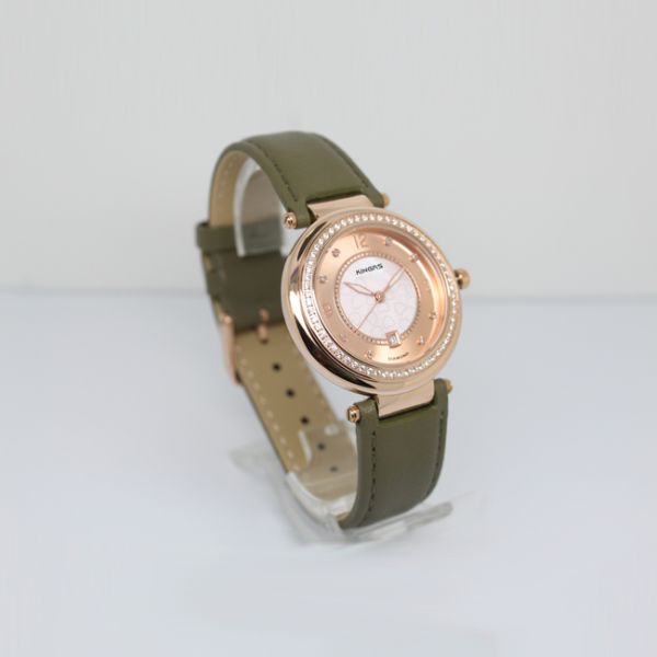 Fashion Watches For Girls With Diamonds , Fashionable Watches For Ladies, OEM Leather Strap Watch