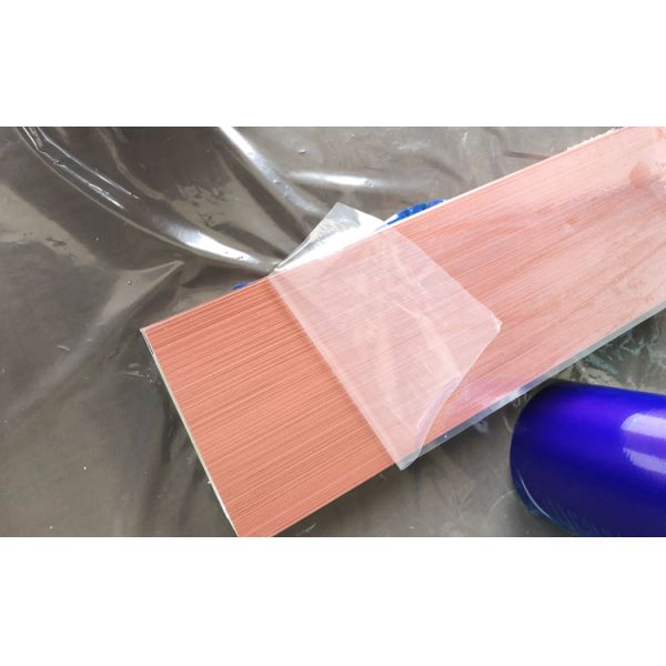 80 микрометров толщины Алюминиевая профильная защитная пленка Клейкая пленка LDPE