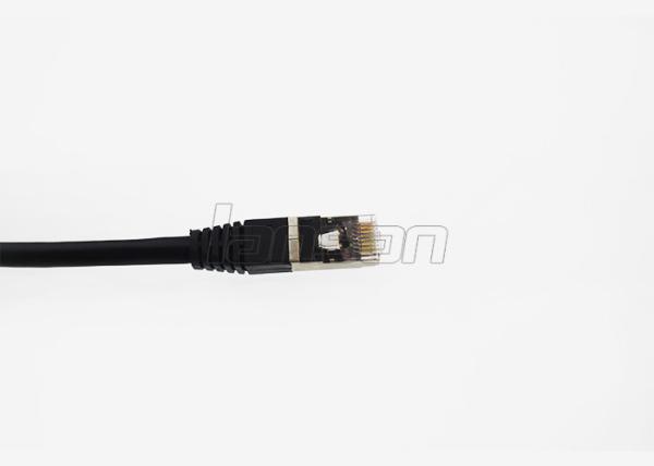 4 pares que Cat7 remendam o revestimento do cabo 24AWG protegeram o cabo do remendo Cat7 