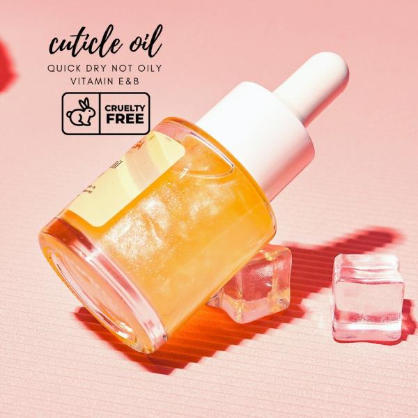 Salon Quality Scented Shimmer Cuticle Oil for Nails Repair Strengthener Treatment Private Label Wholesale