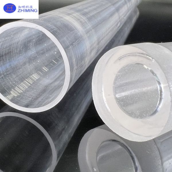 EFG Grown Method Sapphire Tube Customizable Sizes with Wide Transmission Wavelength Range