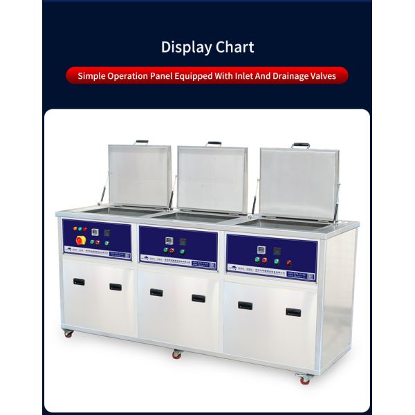 Обсаливая жара времени силы ванны уборщика индустрии 3 танков ультразвуковая регулирует полоскать чистку карбюратора прессформы DPF брызг