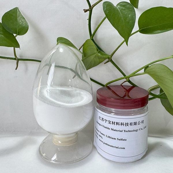 Powdery Lithium Sulfate Accelerating Agent Li2SO4  Soluble In Water