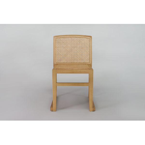 Solid Wood Dining Chairs U Stackable Rattan Backrest Furniture for Hotel Restaurant NO Folded Furniture Finish Nitrolacquer