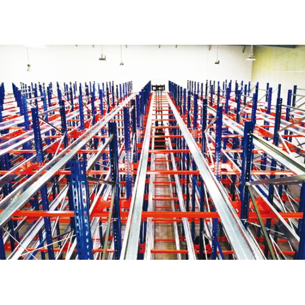 Radio Shuttle Racking Pallet Runner Rack