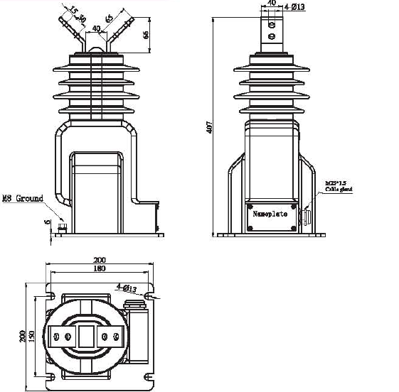 Toroidal Type Instrument Transformer Manufacturers With Magnetic Material