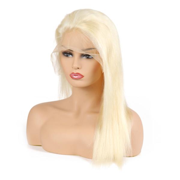 22 613 HD louros atam completamente perucas do cabelo humano nenhuma separação