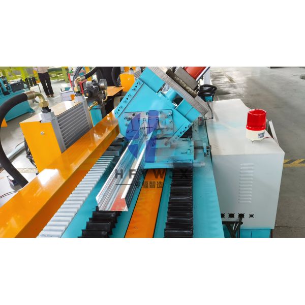 60m/Min Light Steel Frame Roll Forming Machine With 16 Forming Passes And PLC Control System