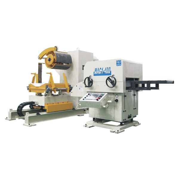 Auto stainless coil steel Metal Sheet Straightening Machine 400mm