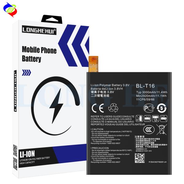 BL-T16 Bateria de Lítio de Polímero 2920MAH 3.8V para LG H950 H955 H959 LS996 US995 Telefone Móvel
