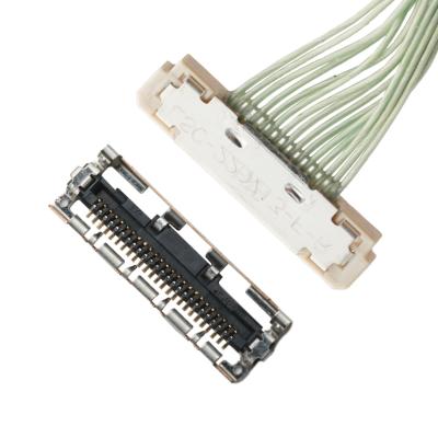 Comprimento Micro Coax Cable Assembly  DF36-15P 0.4SD LCD