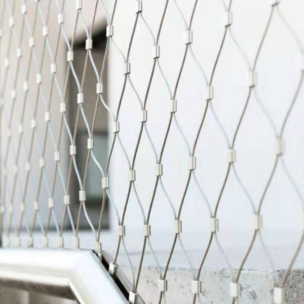 Stainless Steel Wire Rope Mesh SS304/316 for Zoo Animal Cages