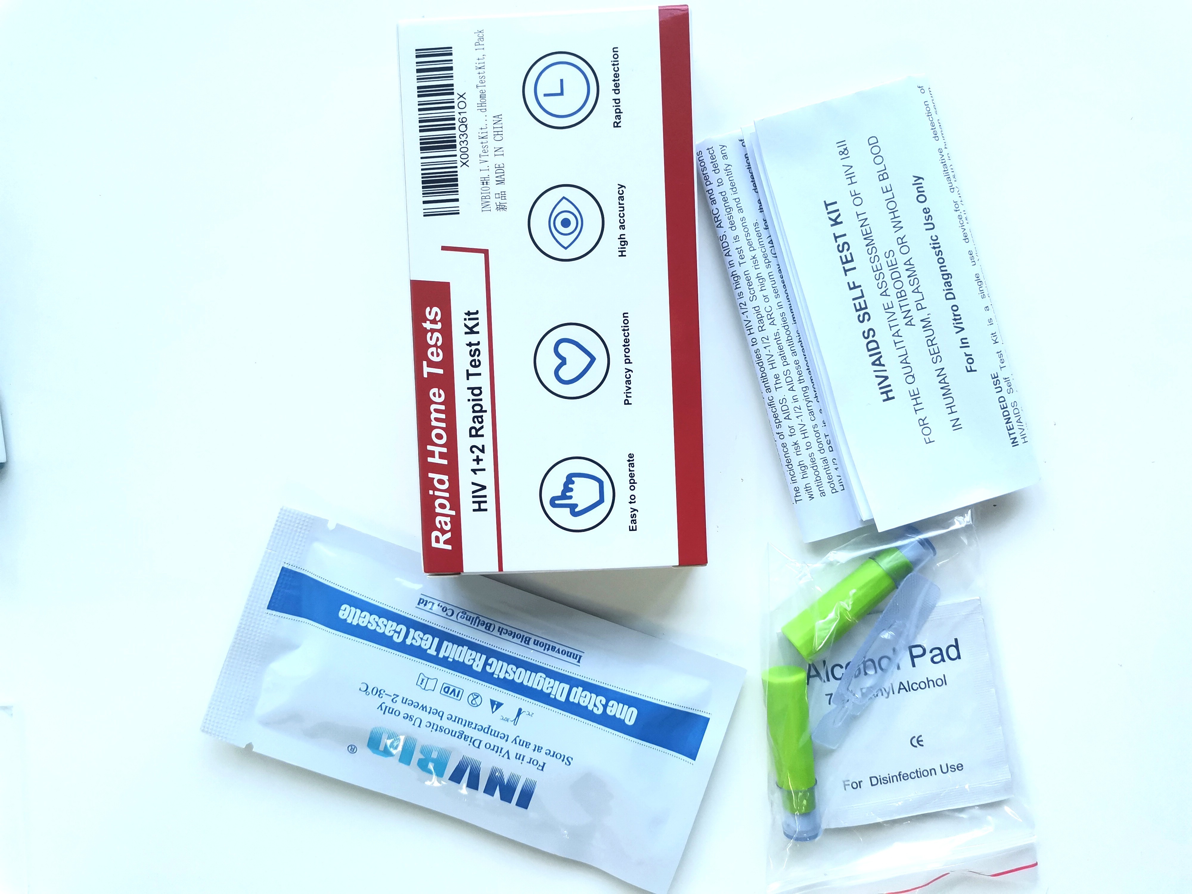 сифилиз Antigene Ag Ab наборов теста ВИЧ 4-ого поколения 1/2 быстрый и ВИЧ помогают диагностике