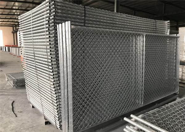 6'X12' temporary fence panels for construction site tube 1⅝(42mm) chain link fence panels tube