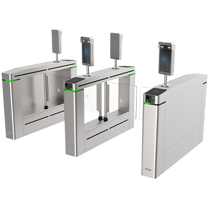 RS232 SUS316 Facial Recognition Access Control Turnstile