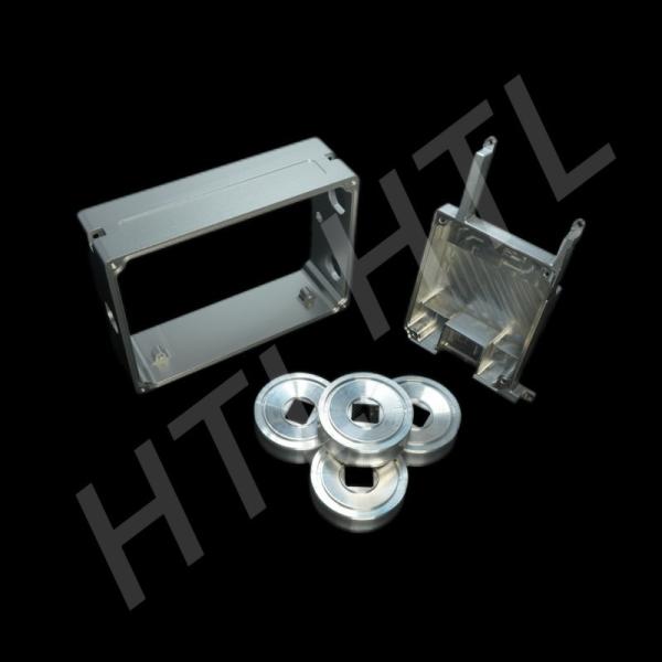 Customized Stainless Steel Prototyping Silver Anodized Custom CNC Machining