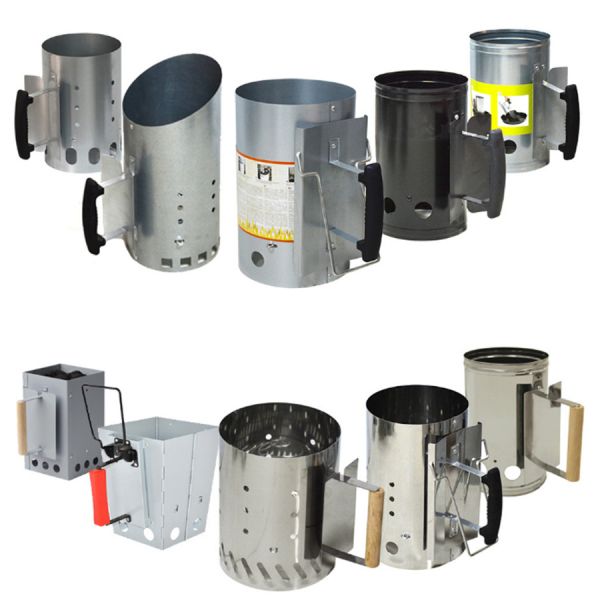 Amazon Iron Portable Outdoor Carbon Barrels Garden Carbon Bucket