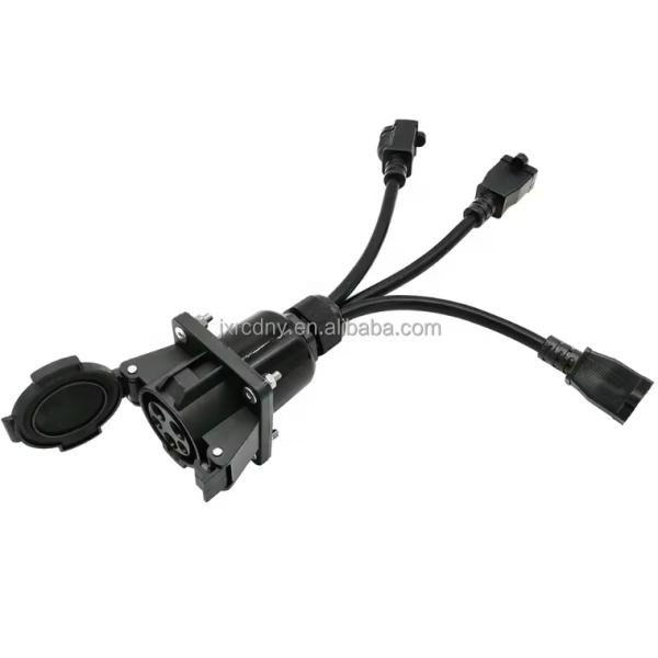 RDC SAE J1772 Socket EV Charger Adapter Type1 For Electric Car Charging Socket