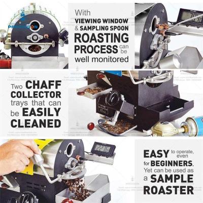 Household Sample Coffee Bean Roasting Machine 70g Capacity 26cm*16cm*20cm