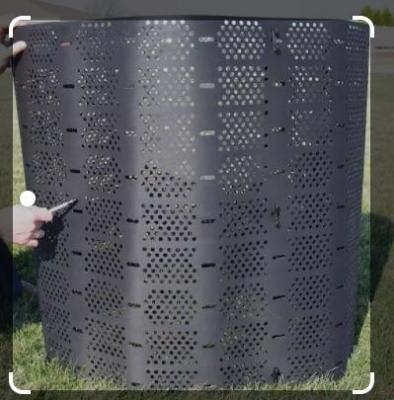 Sistema plástico feito sob encomenda do escaninho de adubo de Geo para ajardinar do quintal do jardim