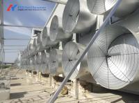 Ventilador de escape de ventilación monofásica de 3 fases 380V 1 año de garantía