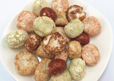 Wasabi Salted BBQ Coated Peanut Snack Crackers Roasted Mix Peanuts king crackers