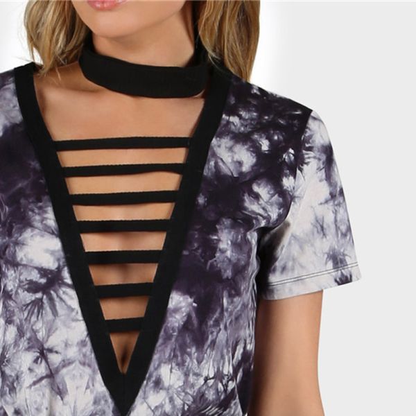 summer women open hot sexy girl photo chiffon blouse women top