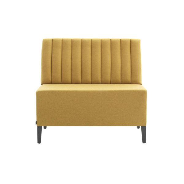 Customized Restaurant Single Card Seat High Back Fabric Hotel Coffee Shop Sofa