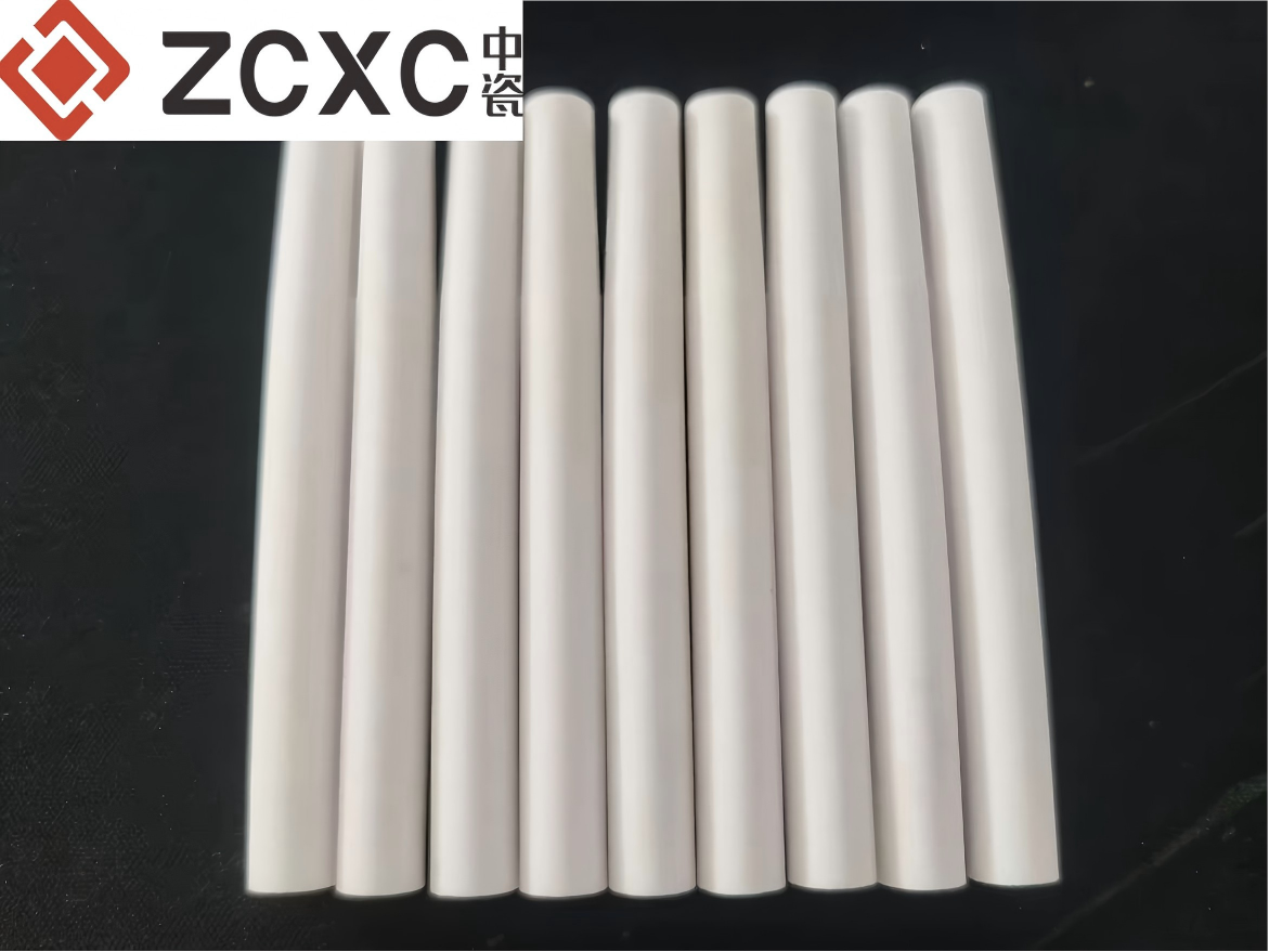 95% Alumina Ceramic Rod 3-50mm High Temperature 1600°C Al2O3 Solid Shaft for