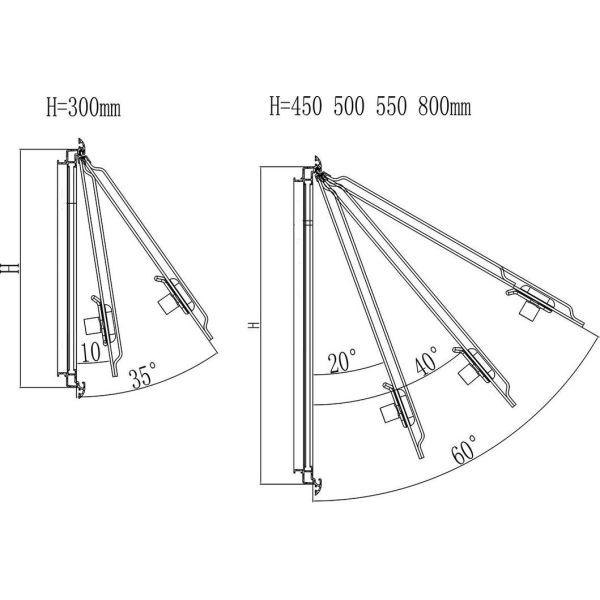                    Self-Propelled/Trailer Rvs Eurovision Double Glazed Sliding Window for RV Truck Camper Motorhomes DIY             