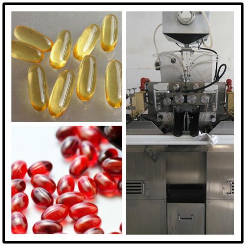 S403 Soft Gelatin Encapsulation Machine With Gelatin Melting System For Krill Oil Production