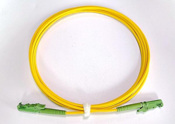 E2000 Fiber Single Core Fiber Optic Cable , Repeatable Sc Lc Patch Cable