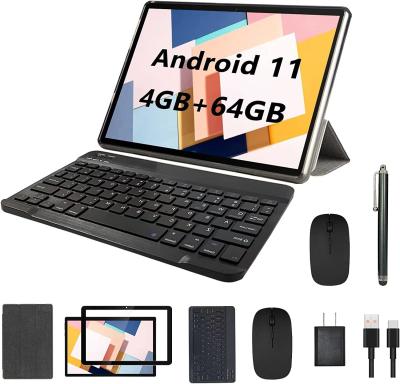 Custom Android11 Quad Core 10 Inch Ultrabook 1280x800 IPS 4GB+64GB