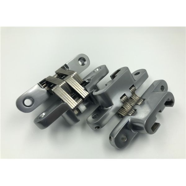 Le type en bois intérieur charnières de Soss de porte a caché la perle Chrome 19X95mm de charnières de porte