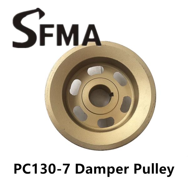 Excavator 2 Groove OD170 PC130-7 Engine Fan Pulley