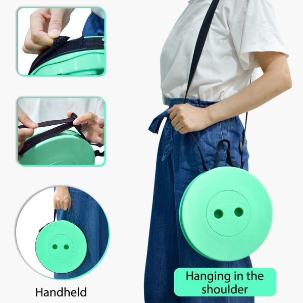 9.65x2.36inch Retractable PP 2.16lb Outdoor Camping Chair