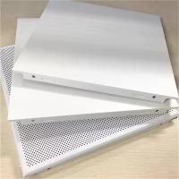 300x300mm 600x1200mm Panneau de plafond en aluminium revêtement en poudre anti-corrosion